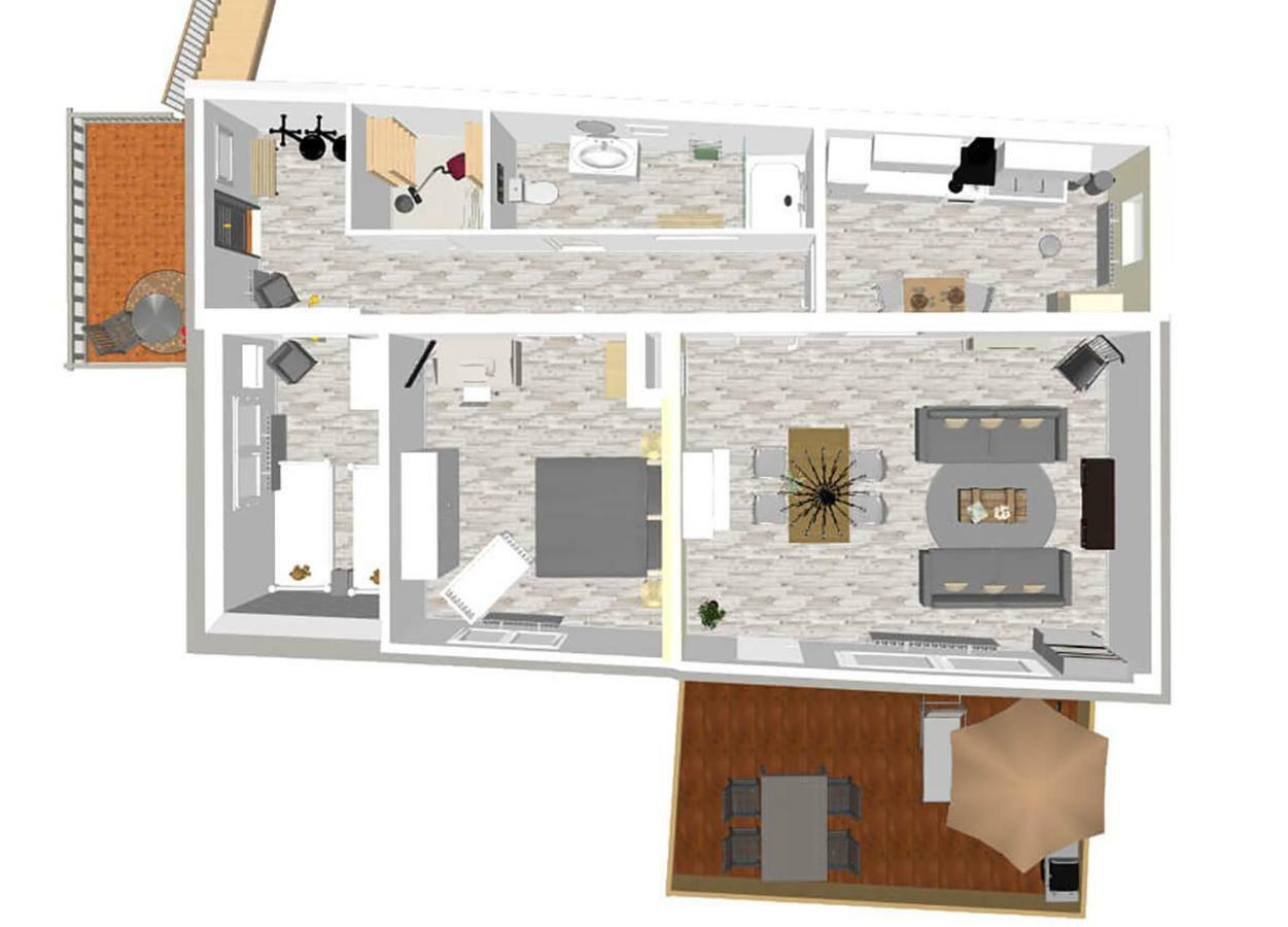 Grosse, Helle Ferienwohnung Mit 2 Balkonen Auf Dem Bauernhof In Der Lueneburger Heide Oetzen Exterior foto